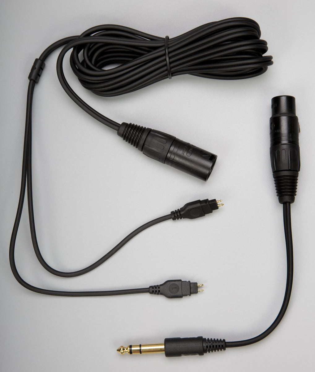 【バランス化】Sennheiser HD650 XLR/Neutrikカスタム SENNHEISER 4-Pin XLR Balanced Stock Cable + ADAPTER for HD-660 S