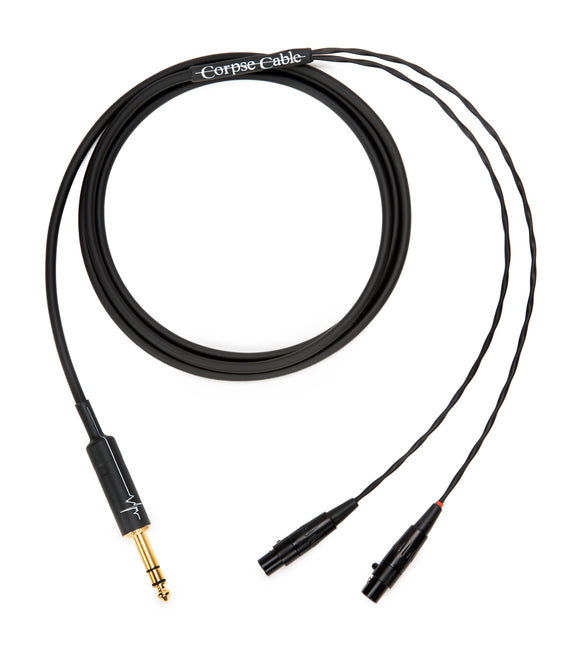 Corpse Cable for Audeze LCD2 / 3 / 4 / 4z / X / XC / MX4 - 1/4