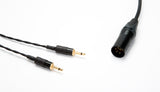 Corpse Cable GraveDigger for HiFiMAN Ananda / Sundara / Arya Planar Magnetic Headphones - (4-Pin) XLR - 10ft