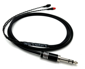 Custom Corpse Cable for Sennheiser HD 600 / 6XX / 650 / 660S - 1/4" Plug - 6ft