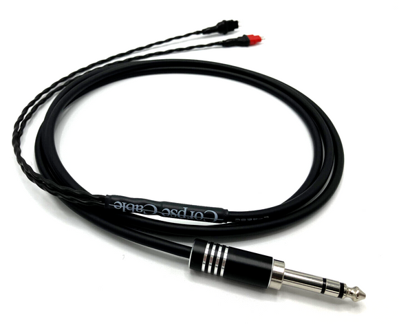 Custom Corpse Cable for Sennheiser HD 600 / 6XX / 650 / 660S - 1/4