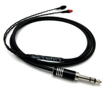 Corpse Cable for Sennheiser HD 600 / 6XX / 650 / 660S - Eidolic 1/4" Plug - 6ft