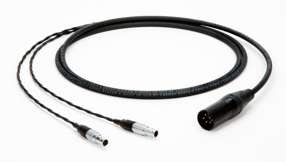 Focal Utopia Cardas GraveDigger Cable with a Balanced 4-Pin XLR ...