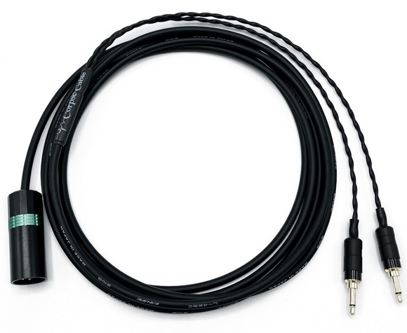 Corpse Cable for Focal Elear / Clear / Stellia / Radiance / Celestee Headphones with 4-Pin XLR / 10ft