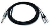 Corpse Cable for Focal Utopia Headphones - 1/4" Eidolic Plug - 10ft / 3M