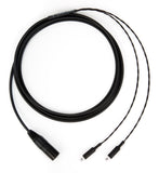 Corpse Cable for Sennheiser HD 800, HD 800S, HD 820 / 4-Pin XLR / 10ft