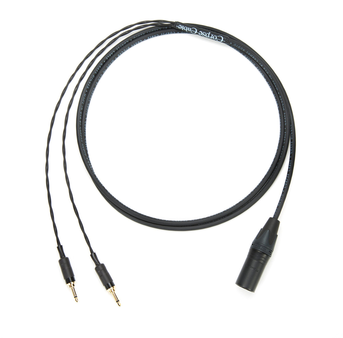 Custom GraveDigger Cable for Meze Audio LIRIC Headphones – Corpse Cable