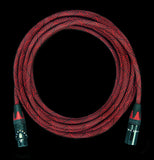 Corpse Crystal Clear Mic Cable / DeadRed Custom Lengths