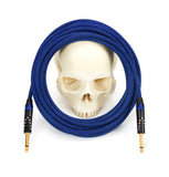 Custom Corpse Crystal Clear Instrument Cable / DeadBlue 18.5ft