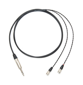 Corpse Cable for Dan Clark Audio ETHER / ÆON / STEALTH - 1/4" Plug - 6ft