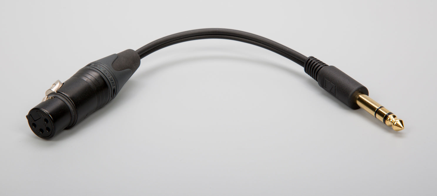 Sennheiser HD 650 4-Pin XLR to Stock 1/4