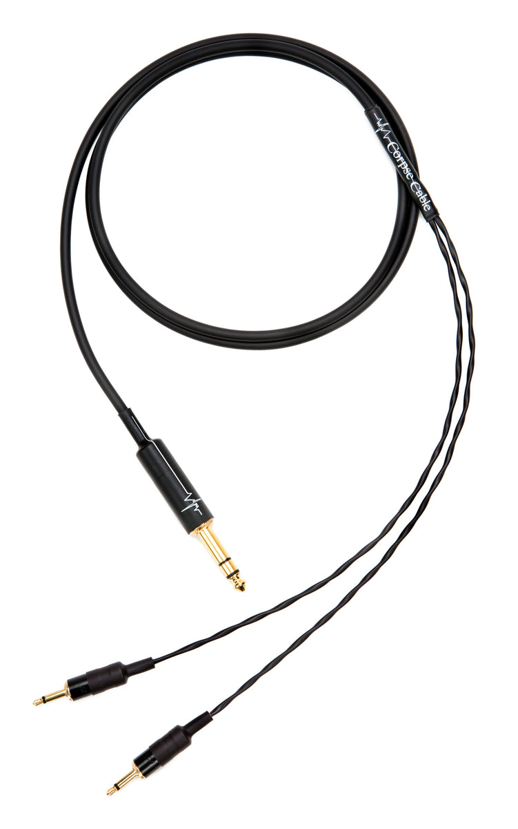 Câble Audio 3.5mm 130cm Pour Casque Focal Elegia Clear Stellia Elear - Remplacement Plug And Play Tissé