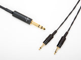 Corpse Cable for HiFiMAN Ananda / Sundara / Arya Planar Magnetic Headphones - 1/4" Plug - 6ft