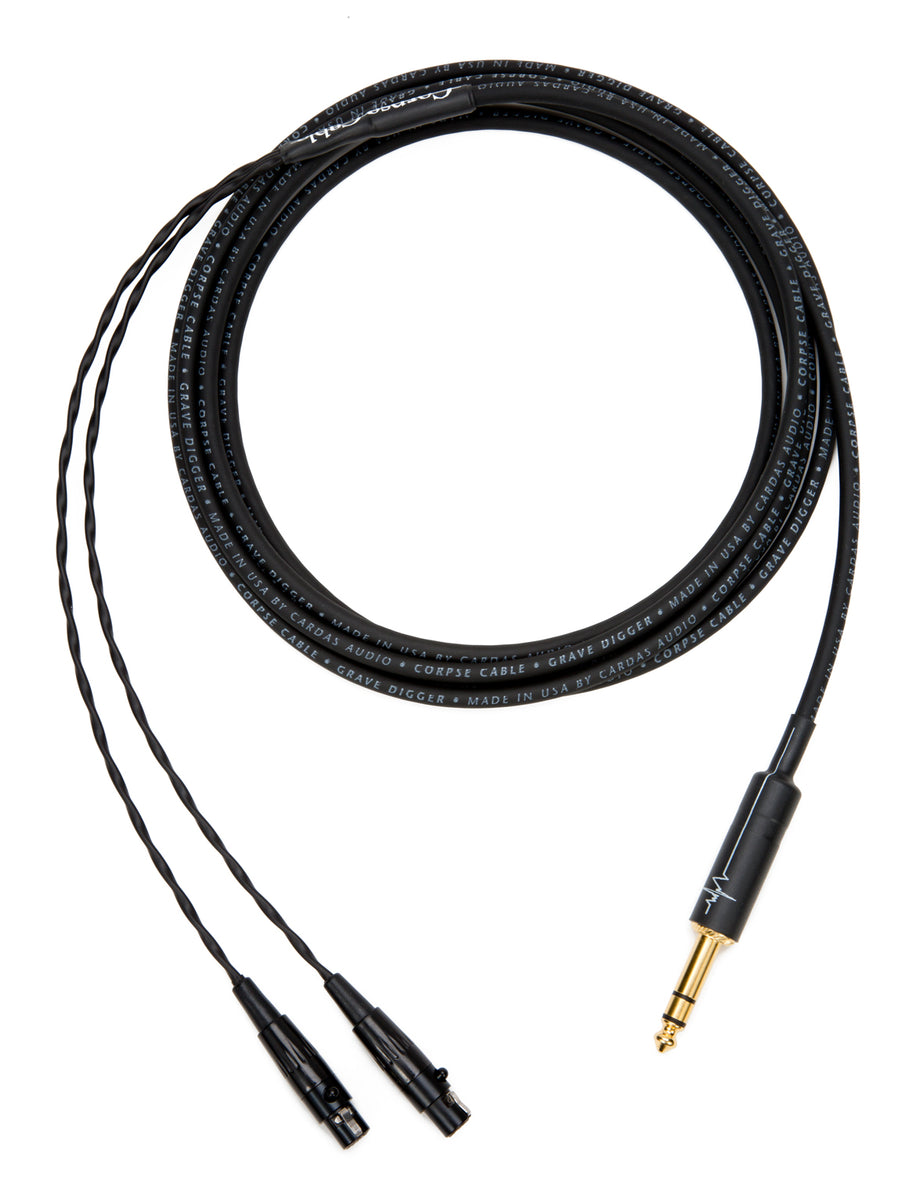 Custom Cardas GraveDigger Cable for Kennerton Headphones – Corpse Cable