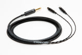 Corpse Cable GraveDigger for Meze Audio ELITE / EMPYREAN Planar Magnetic Headphones - 1/4" Plug - 10ft