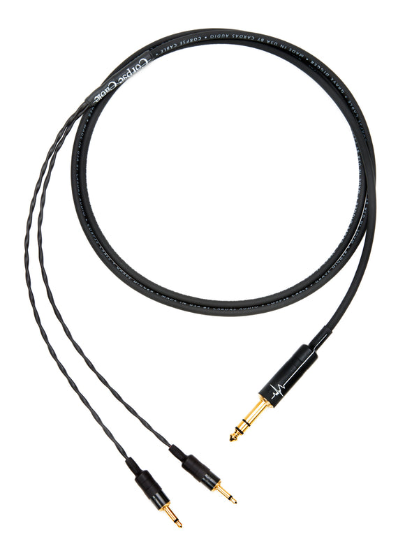 Corpse Cable GraveDigger for HiFiMAN Ananda / Sundara / Arya Planar Magnetic Headphones - 1/4