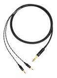 Corpse Cable GraveDigger for HiFiMAN Ananda / Sundara / Arya Planar Magnetic Headphones - 1/4" Plug - 6ft