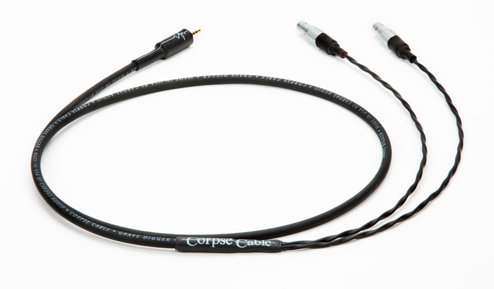 Corpse Cable GraveDigger for Focal Utopia / 2.5mm TRRS Plug / 4ft