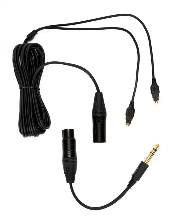 Sennheiser 4-Pin XLR Balanced Stock Cable & Adapter for HD600, HD6XX, HD 58X