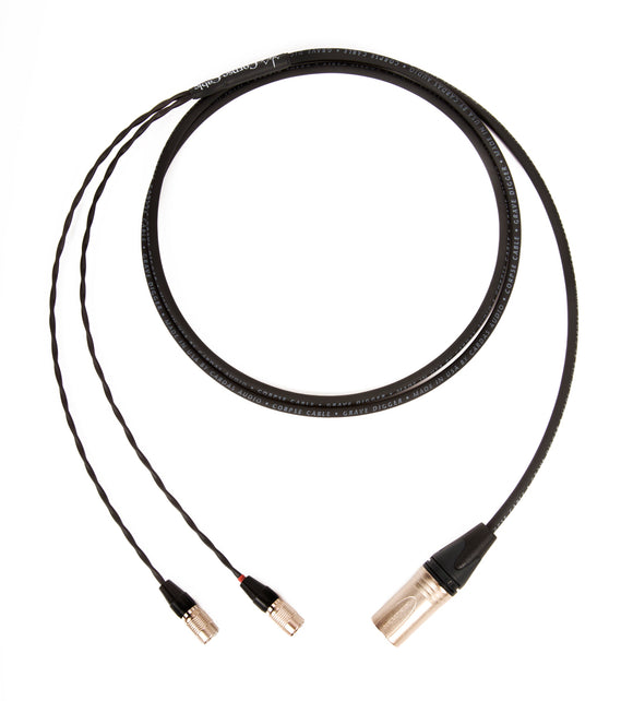 Corpse Cable GraveDigger for Dan Clark Audio ETHER / ÆON / STEALTH / EXPANSE Headphones - (4-Pin) XLR - 6ft