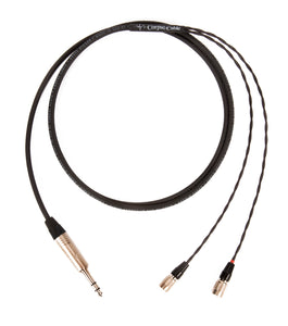 Corpse Cable GraveDigger for Dan Clark Audio ETHER / ÆON / STEALTH / EXPANSE Headphones - 1/4" Plug - 6ft