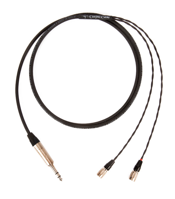 Corpse Cable GraveDigger for Dan Clark Audio ETHER / ÆON / STEALTH / EXPANSE Headphones - 1/4