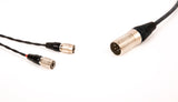 Corpse Cable GraveDigger for Dan Clark Audio ETHER / ÆON / STEALTH / EXPANSE Headphones - (4-Pin) XLR - 10ft