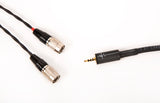 Corpse Cable GraveDigger for Dan Clark Audio ETHER / ÆON / STEALTH / EXPANSE Headphones - 2.5mm TRRS - 4ft